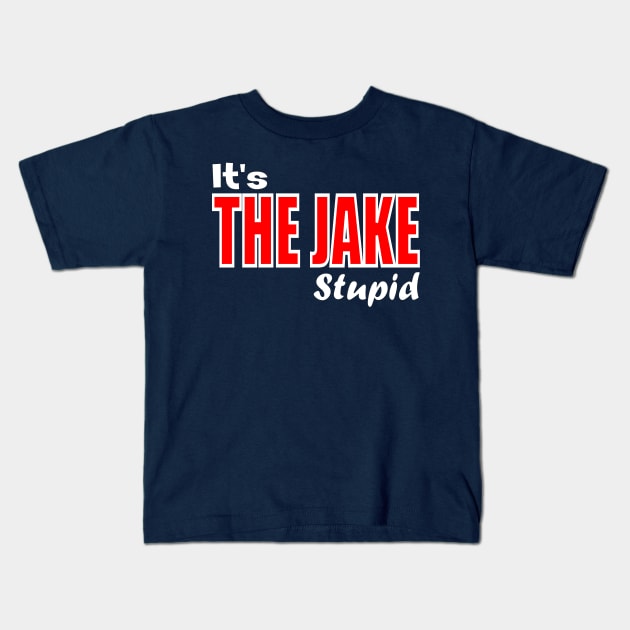 It's the Jake Stupid ( Remembering Jacobs Field ) Kids T-Shirt by Retro Sports